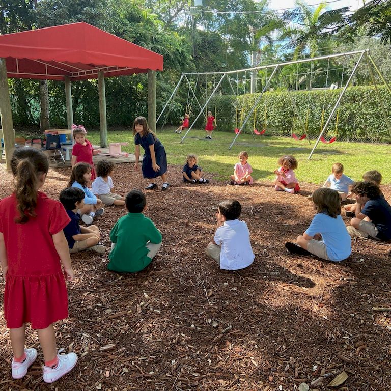 sunset montessori school playground