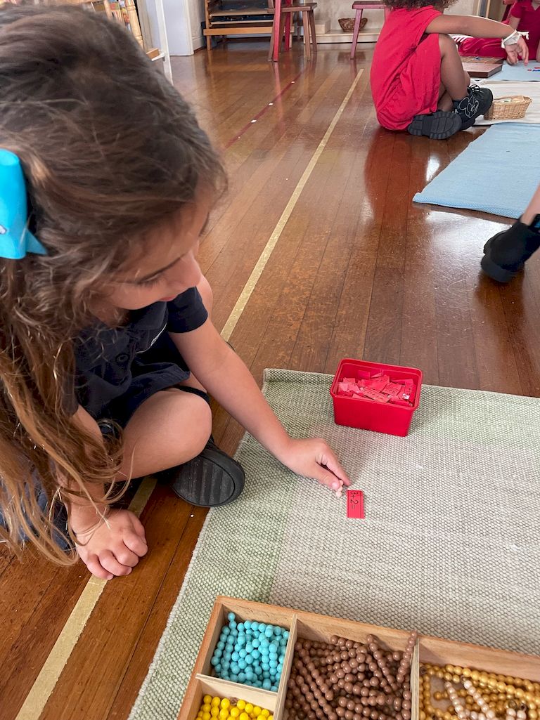 sunset montessori school kids learning